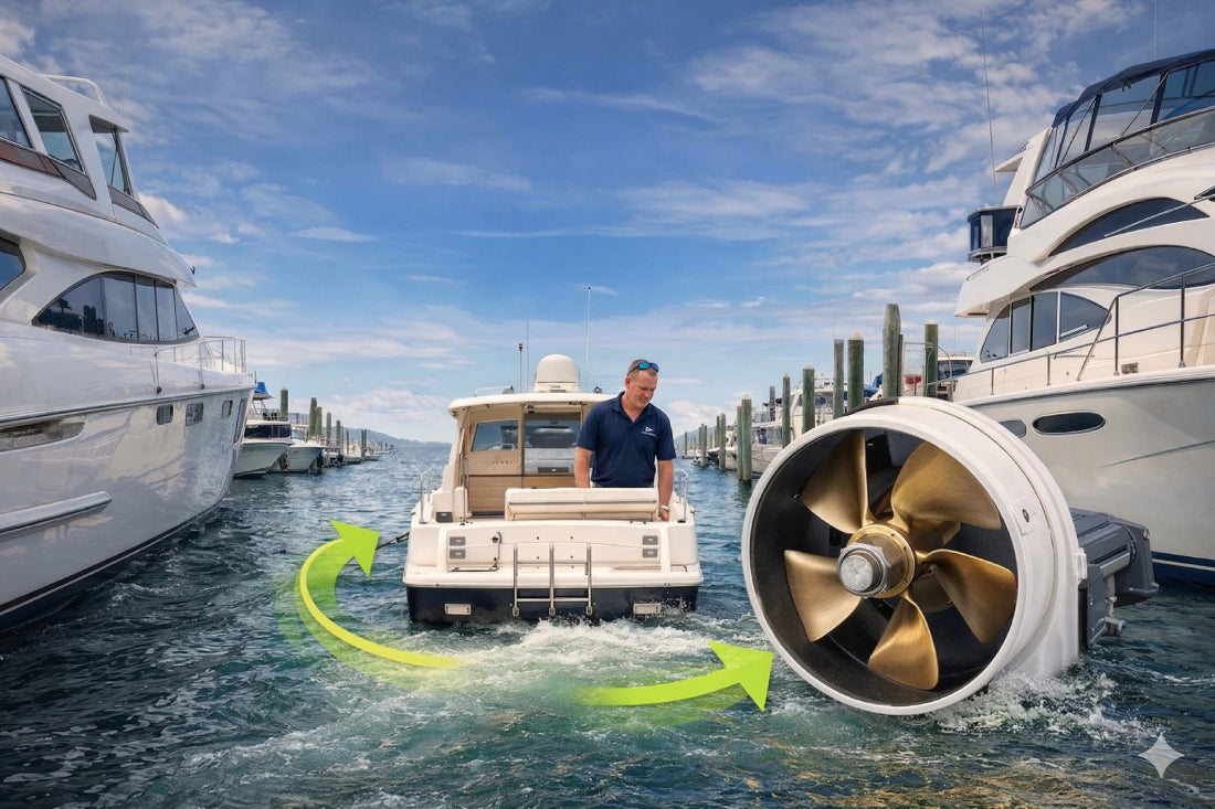 Struggling with tight marina spaces, and could stern thrusters be the solution?